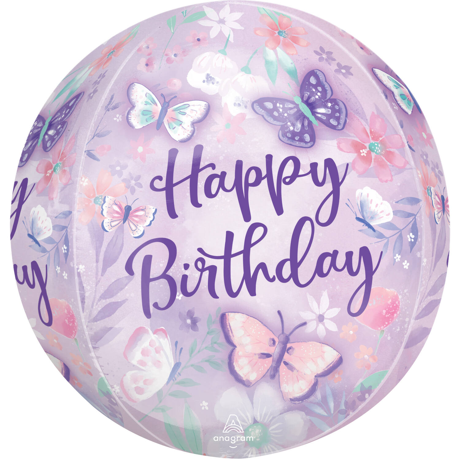 Orbz® - Flutters - "Happy Birthday" - 38 x 40 cm